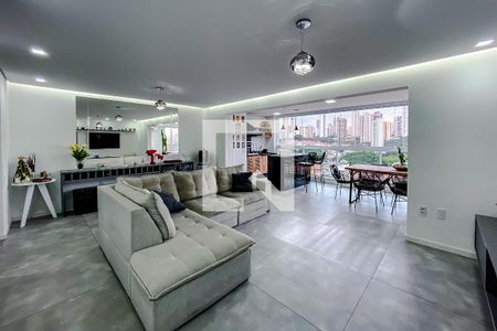 Sala de apartamento à venda com 3 quartos, 165m² em Vila Regente Feijó, São Paulo