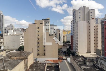 Vista da Sala de apartamento para alugar com 1 quarto, 44m² em República, São Paulo