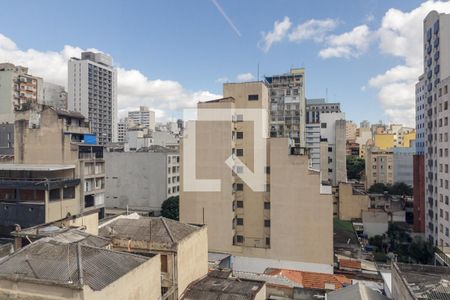 Vista do Quarto de apartamento para alugar com 1 quarto, 44m² em República, São Paulo