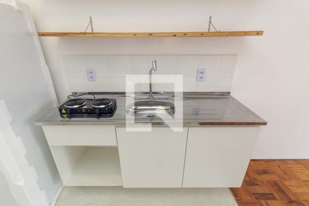 Studio para alugar com 24m², 1 quarto e sem vagaCozinha