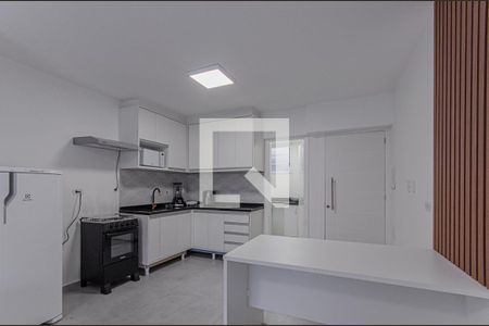 Cozinha de kitnet/studio para alugar com 1 quarto, 25m² em Ipiranga, São Paulo