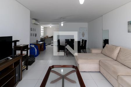 Sala de apartamento para alugar com 3 quartos, 122m² em Centro, Guarujá