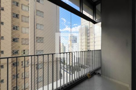 Varanda de apartamento à venda com 1 quarto, 37m² em Vila Mariana, São Paulo