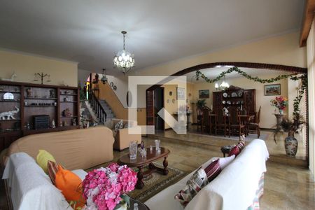 Sala de casa de condomínio à venda com 4 quartos, 480m² em Freguesia, Rio de Janeiro