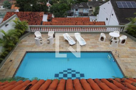 Varanda da sala - Vista de casa de condomínio à venda com 4 quartos, 480m² em Freguesia, Rio de Janeiro