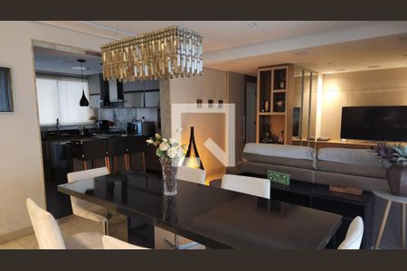 Sala de apartamento à venda com 3 quartos, 104m² em Vila da Serra, Nova Lima