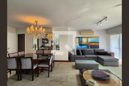 Sala de apartamento à venda com 3 quartos, 288m² em Barra da Tijuca, Rio de Janeiro