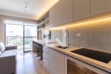 Studio para alugar com 31m², 1 quarto e sem vaga Studio para alugar com 31m², 1 quarto e sem vagaSala e Cozinha