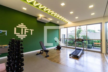 Studio para alugar com 31m², 1 quarto e sem vaga Studio para alugar com 31m², 1 quarto e sem vagaÁrea comum - Academia