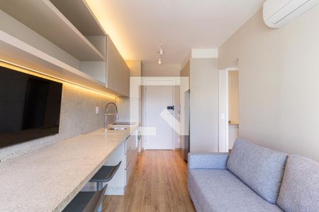 Studio para alugar com 31m², 1 quarto e sem vaga Studio para alugar com 31m², 1 quarto e sem vagaSala e Cozinha