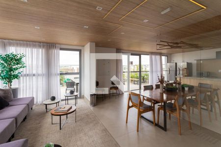 Studio para alugar com 31m², 1 quarto e sem vaga Studio para alugar com 31m², 1 quarto e sem vagaÁrea comum - Salão de festas