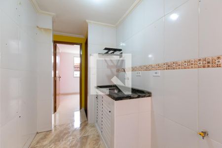 Cozinha de apartamento para alugar com 2 quartos, 42m² em Jardim Etelvina, São Paulo
