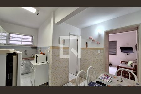 Sala  de apartamento para alugar com 1 quarto, 39m² em Canto do Forte, Praia Grande