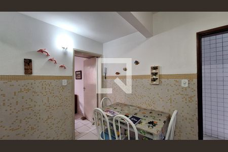 Copa/cozinha de apartamento para alugar com 1 quarto, 39m² em Canto do Forte, Praia Grande