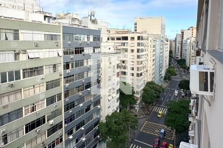 Quarto  - Vista de apartamento para alugar com 1 quarto, 45m² em Copacabana, Rio de Janeiro