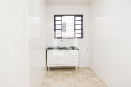 Cozinha de casa para alugar com 1 quarto, 40m² em Jardim Carlu, São Paulo