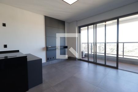 Sala de apartamento para alugar com 1 quarto, 54m² em Jardim Botânico, Ribeirão Preto