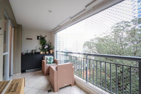 Sacada Sala de apartamento à venda com 2 quartos, 38m² em Vila Morumbi, São Paulo