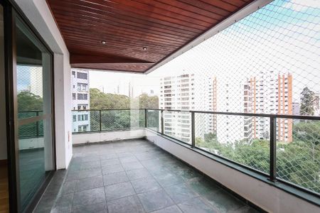 Varanda de apartamento à venda com 4 quartos, 247m² em Vila Suzana, São Paulo