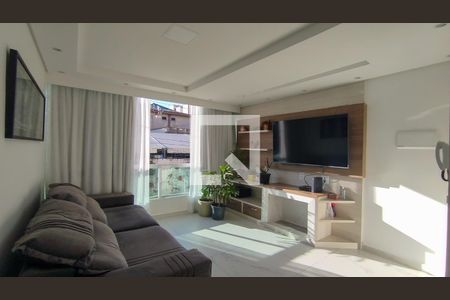 Sala de apartamento à venda com 3 quartos, 83m² em Santa Maria, São Caetano do Sul