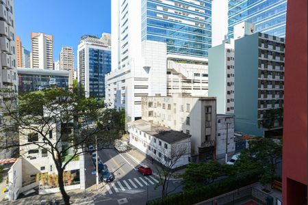 Vista da Sala de apartamento para alugar com 1 quarto, 62m² em Bela Vista, São Paulo