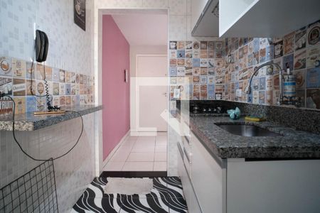 Cozinha  de apartamento para alugar com 2 quartos, 47m² em Jardim Maringa, São Paulo