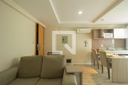 Sala de apartamento para alugar com 1 quarto, 25m² em Campo Grande, Rio de Janeiro