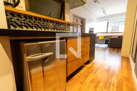 Studio à venda com 45m², 1 quarto e sem vagaCozinha