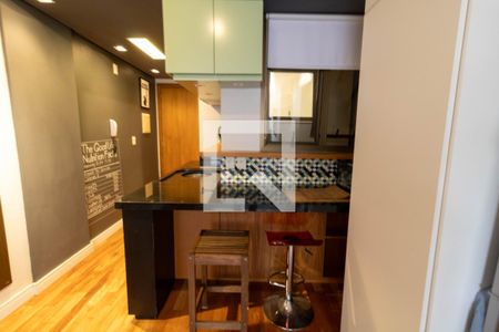 Studio à venda com 45m², 1 quarto e sem vagaCozinha