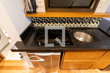 Studio à venda com 45m², 1 quarto e sem vagaCozinha