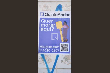 Apartamento para alugar com 48m², 1 quarto e sem vaga Apartamento para alugar com 48m², 1 quarto e sem vagaPlaca na Fachada