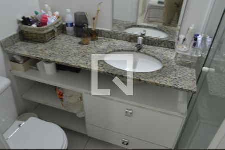 Banheiro da Suíte de apartamento à venda com 2 quartos, 60m² em Pechincha, Rio de Janeiro