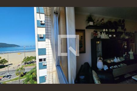 Sala de apartamento para alugar com 3 quartos, 150m² em Gonzaga, Santos