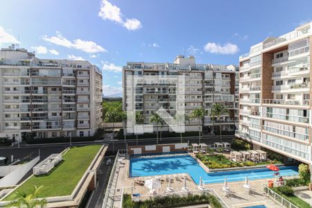 Varanda - Vista de apartamento à venda com 2 quartos, 80m² em Recreio dos Bandeirantes, Rio de Janeiro