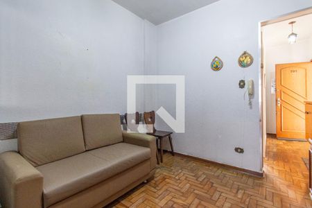 Quarto - Sala de apartamento à venda com 1 quarto, 37m² em Aclimação, São Paulo