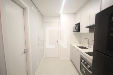 Cozinha de kitnet/studio para alugar com 1 quarto, 26m² em Vila Mariana, São Paulo