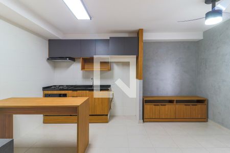 Sala de apartamento à venda com 1 quarto, 31m² em Jardim Caravelas, São Paulo