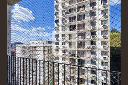 Vista da Sala de apartamento para alugar com 2 quartos, 100m² em Rio Comprido, Rio de Janeiro