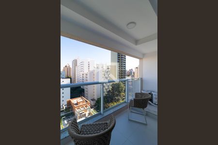 Studio para alugar com 39m², 1 quarto e 1 vaga Studio para alugar com 39m², 1 quarto e 1 vagaSacada