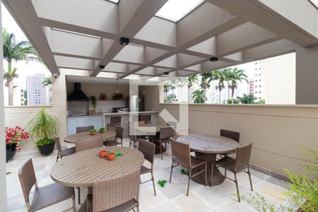 Studio para alugar com 39m², 1 quarto e 1 vaga Studio para alugar com 39m², 1 quarto e 1 vagaÁrea comum - Churrasqueira