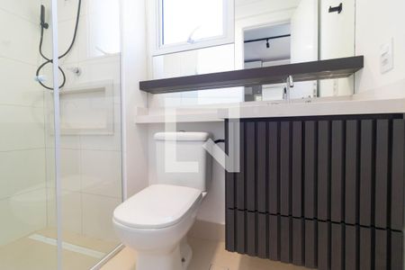 Studio para alugar com 39m², 1 quarto e 1 vaga Studio para alugar com 39m², 1 quarto e 1 vagaBanheiro