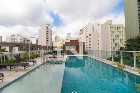 Studio para alugar com 39m², 1 quarto e 1 vaga Studio para alugar com 39m², 1 quarto e 1 vagaÁrea comum - Piscina