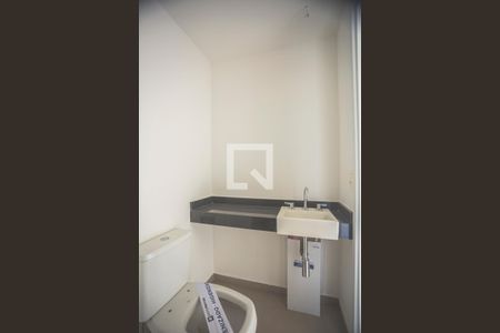 Banheiro de kitnet/studio à venda com 1 quarto, 21m² em Vila Clementino, São Paulo