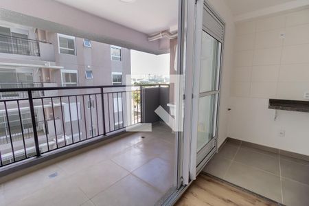 Varanda da Sala de apartamento para alugar com 2 quartos, 70m² em Barra Funda, São Paulo