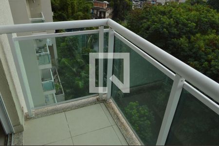 Varanda da Sala de apartamento para alugar com 1 quarto, 44m² em Taquara, Rio de Janeiro
