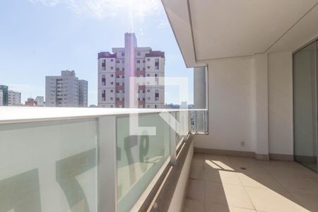 Varanda da Sala de apartamento à venda com 4 quartos, 256m² em Buritis, Belo Horizonte
