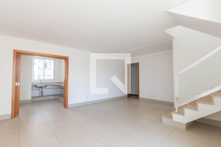 Sala de apartamento à venda com 4 quartos, 256m² em Buritis, Belo Horizonte