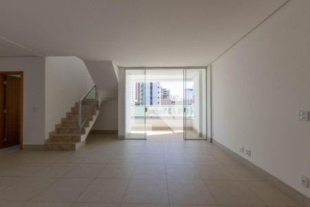 Sala de apartamento à venda com 4 quartos, 256m² em Buritis, Belo Horizonte