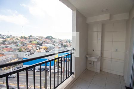 Sala /  Varanda de apartamento para alugar com 2 quartos, 42m² em Vila Norma, São Paulo
