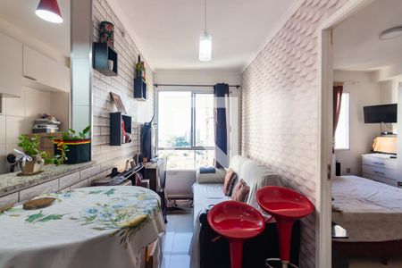 Sala  de apartamento para alugar com 1 quarto, 27m² em Conceição, Osasco